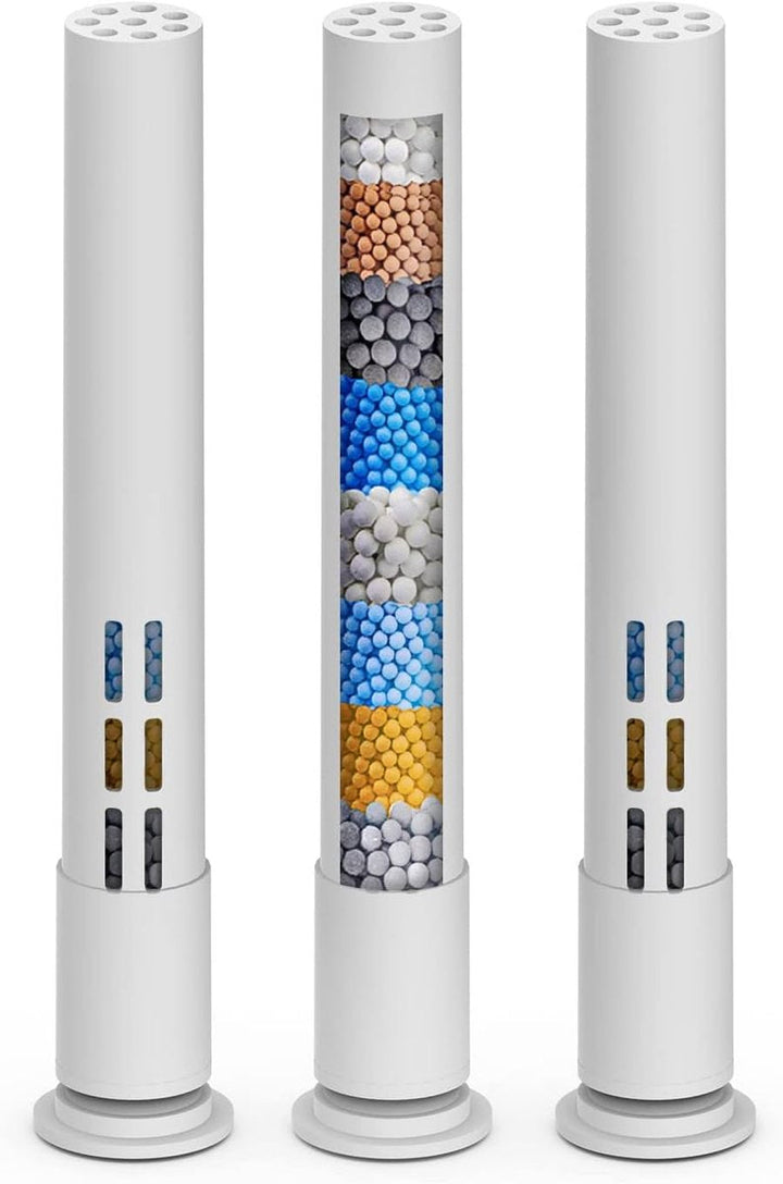 Besjaar vervangfilters, set van 2 witte filtercartridges