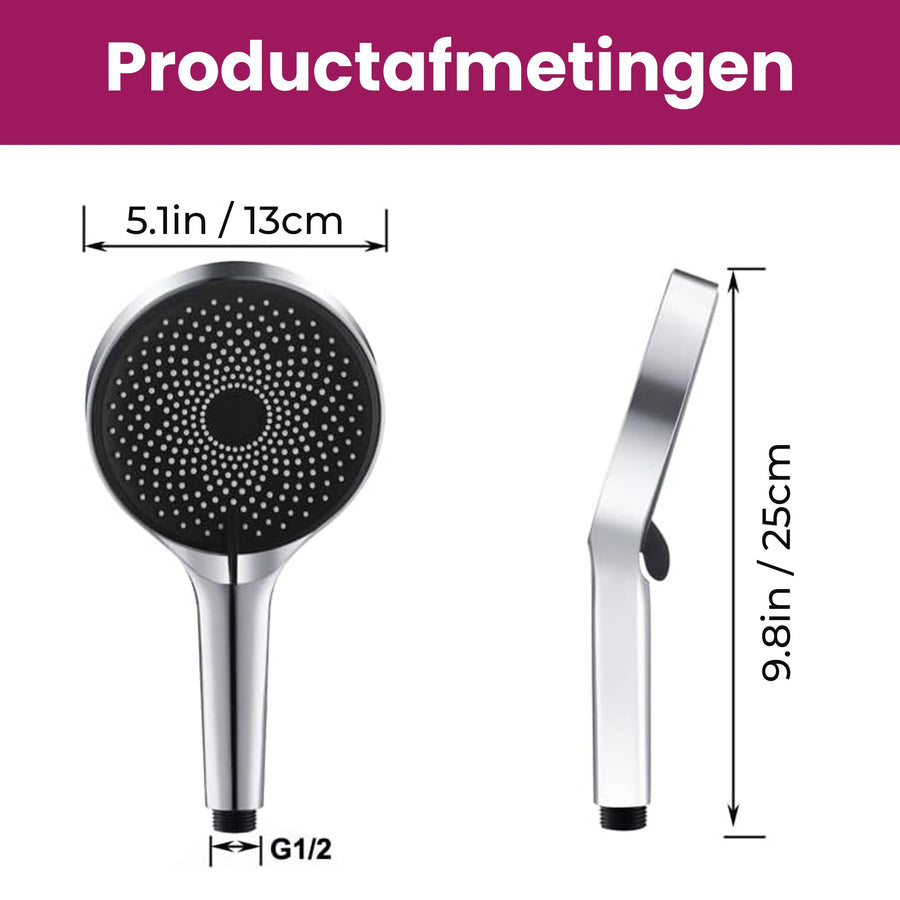 Roze of zwarte aanslag in de douche: wat is het en hoe kom je ervan af?